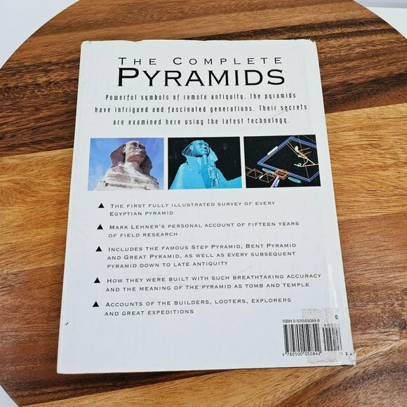 The Complete Pyramids Solving the Ancient Mysteries Mark Lehner Hardcover Book - Picture 10 of 11